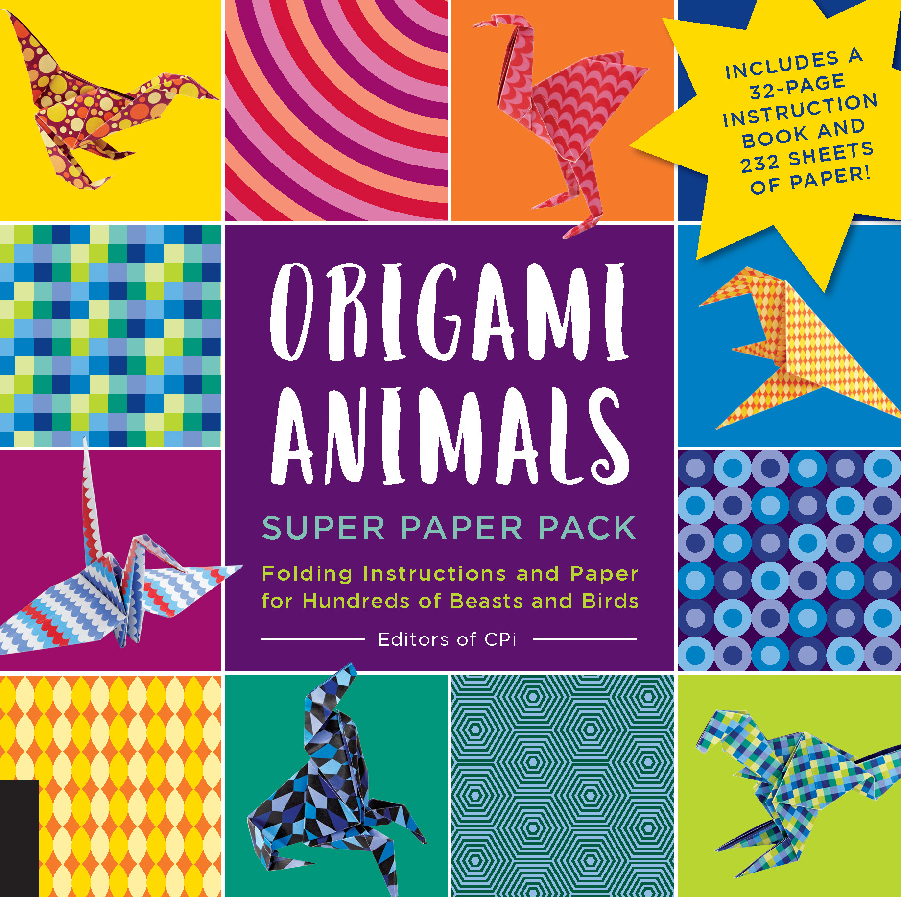 Origami Animals Super Paper Pack Editors of Creative Publishing 9781589239531 Murdoch books