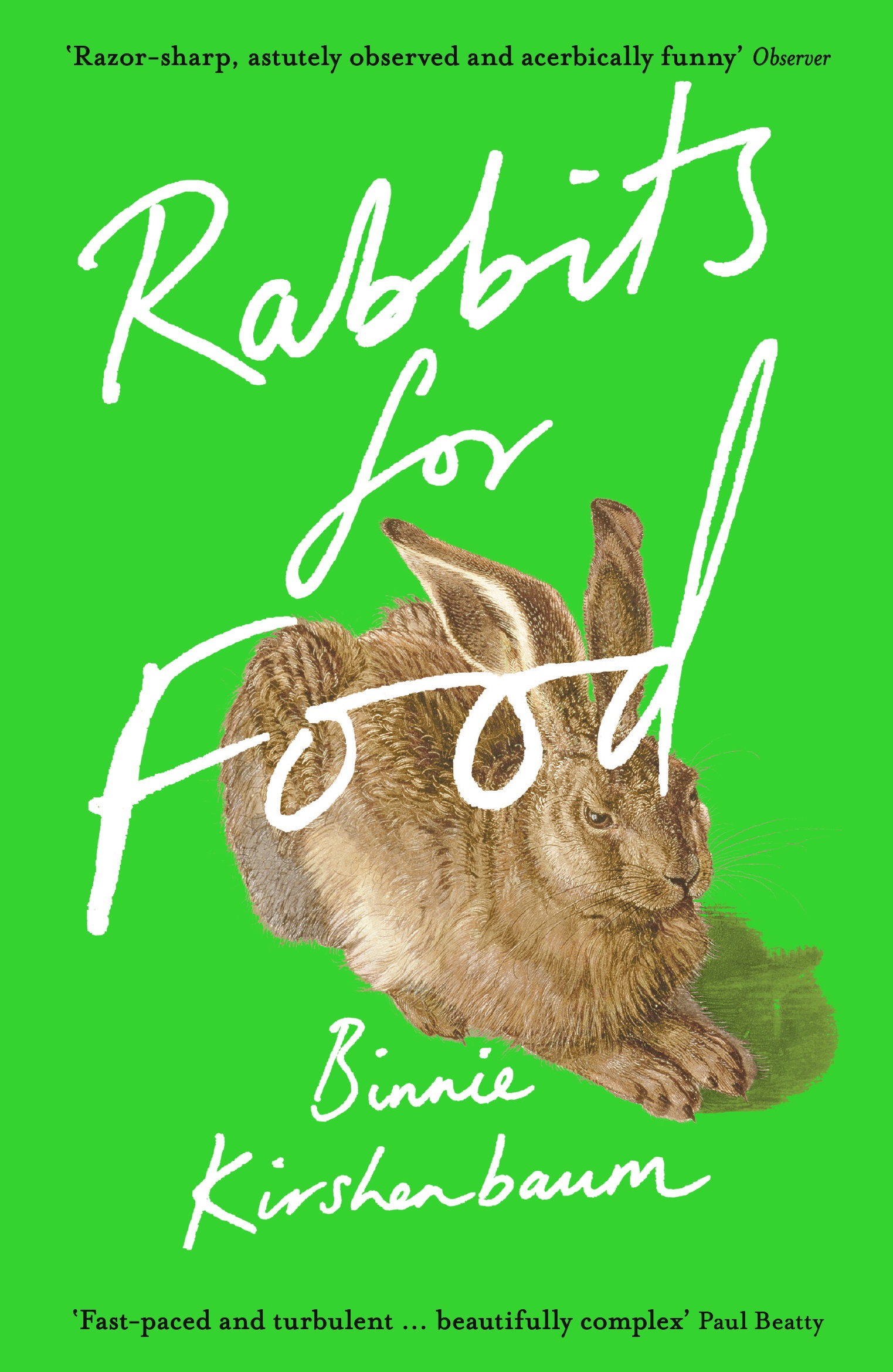 Rabbits for Food - Binnie Kirshenbaum -- Profile Books
