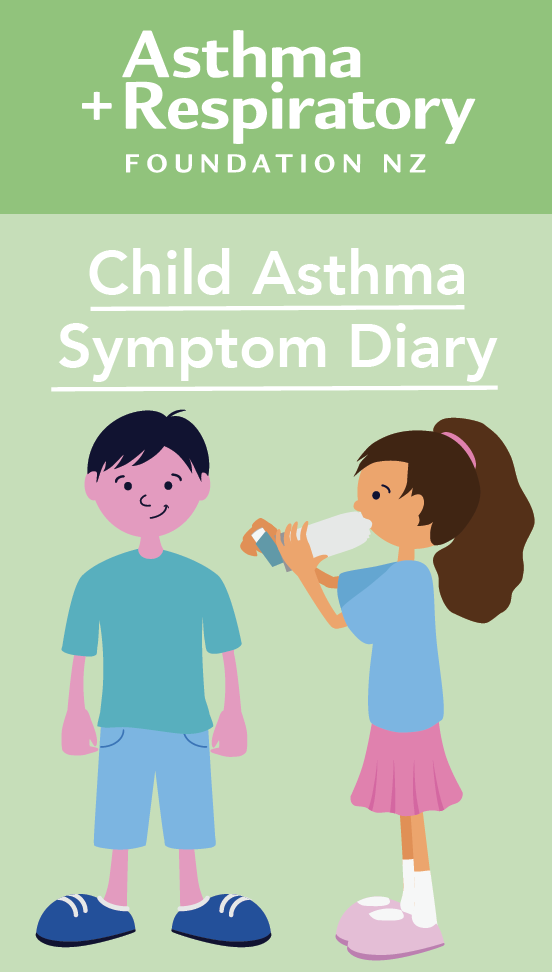 Child Symptom Diary Asthma Foundation NZ