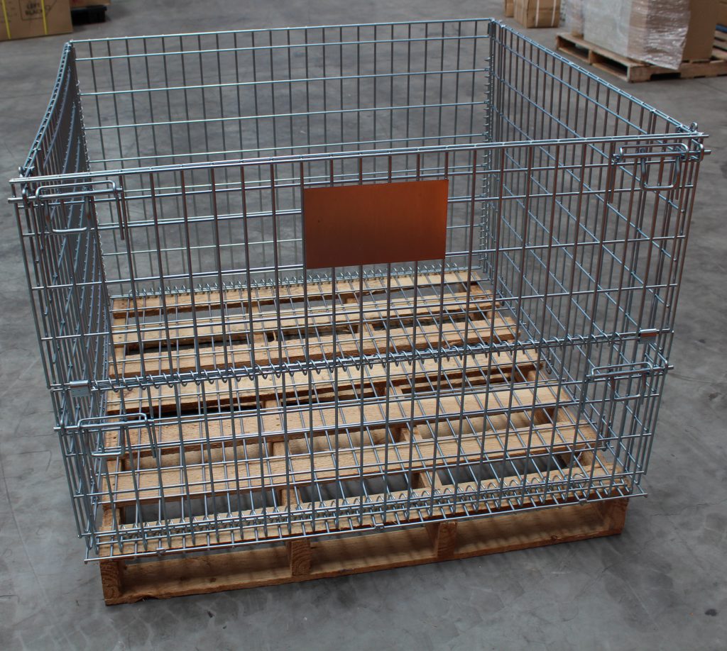 Wire Cage for Pallets Add Flexibility to Your Pallet Storage