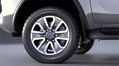 17" Alloy Wheels (Machined Grey)