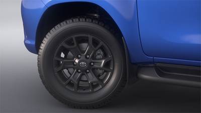 18" Alloy Wheels (shown in Matte Black)