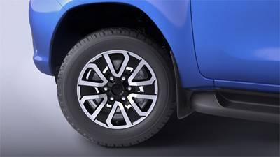17" Alloy Wheels (Machined Black)