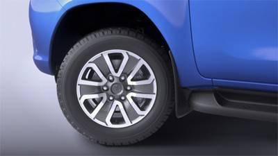 17" Alloy Wheels (Machined Grey)