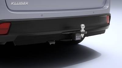 Tow Bar, Tow Ball and Trailer Wiring Harness (each sold separately)