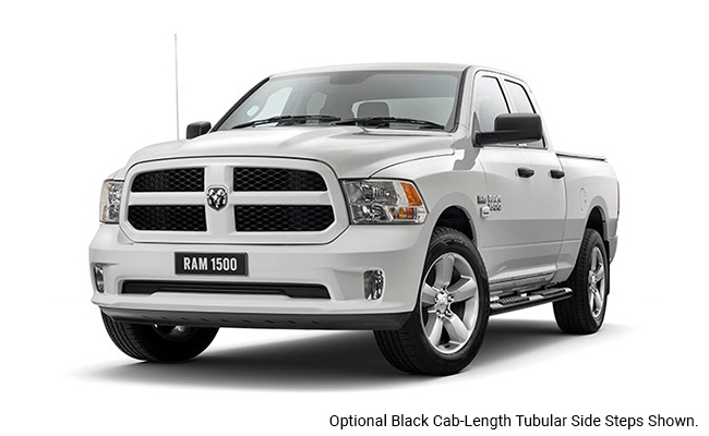 4x4 Crew Cab spec diagram