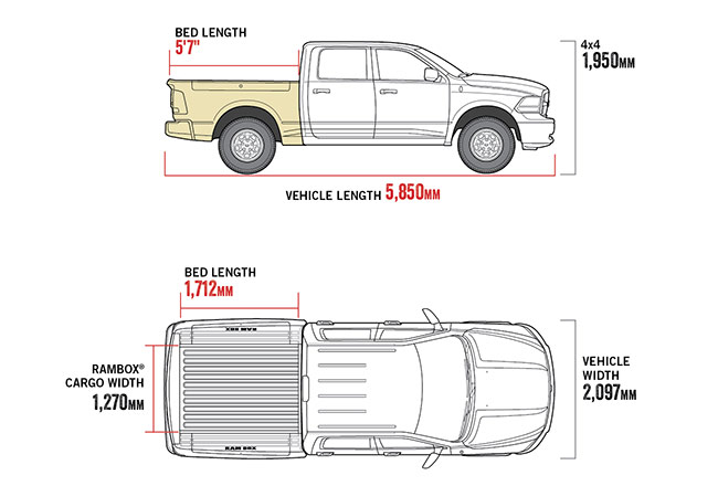 1500 Warlock 5'7" Tub diagram