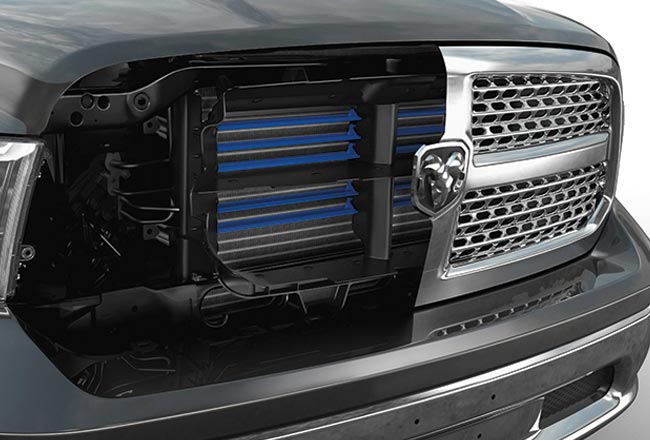 Ram 1500 Active Grille Shutters Design