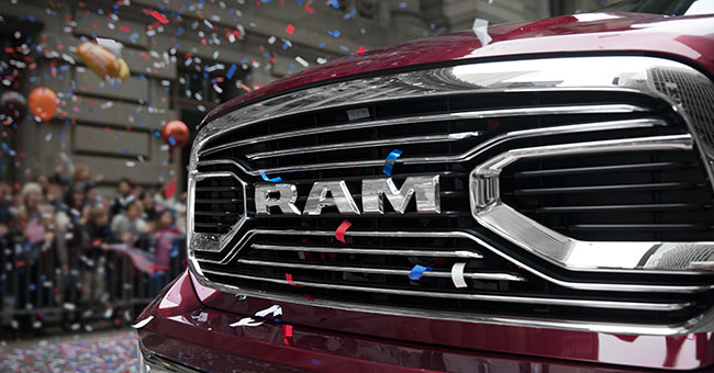 Ram 1500 Active Grille Shutters On the Road