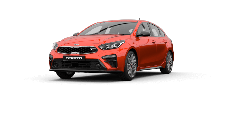 Cerato Hatch Sunset Orange
