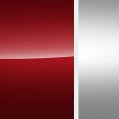 Reflex Silver Metallic/ Fortana Red Metallic