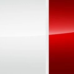 Pure White Flash Red