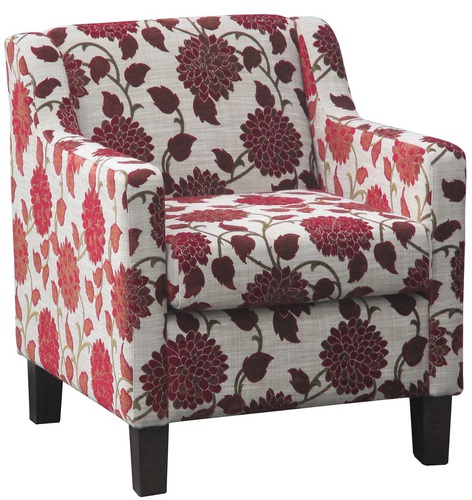 Lounge Retirement Boston Lounge Chair red floral