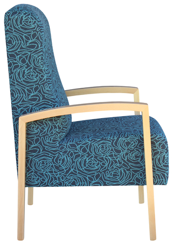 Lounge Aged Care Citroen Chair Side View