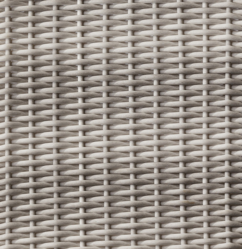 Outdoor Retirement Delmar Coffee Table with Glass Harkers Island Wicker Swatch