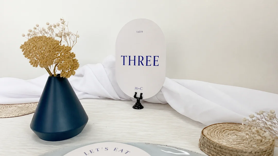 Table Numbers