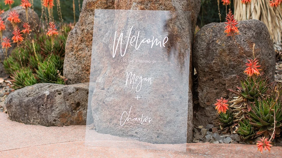 Wedding Welcome Signs