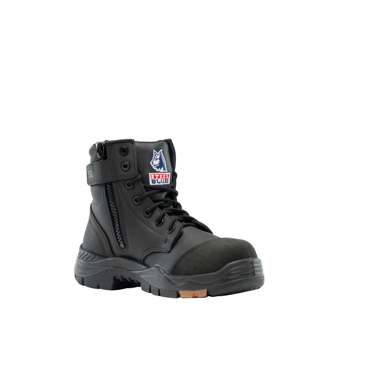Argyle Zip Composite Airport Friendly Work Boots By Steel Blue