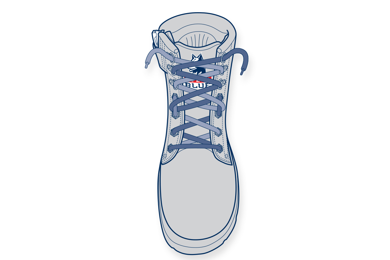 LT5. 11910-Steelblue-Lacing-Guide-shallow-instep_logo