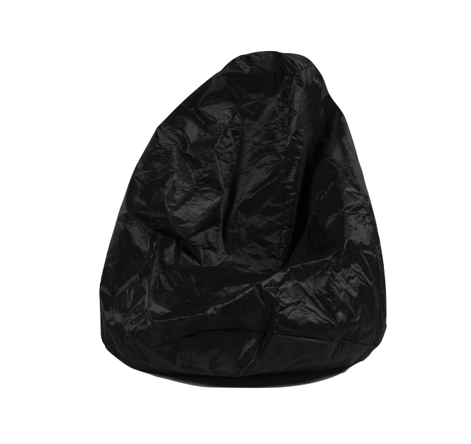 Bean Bag Small Black 80cm x 100cm The Event Mill