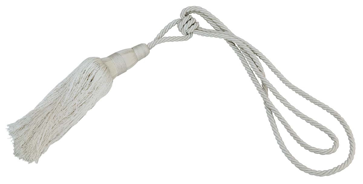 Decorative tie back tassel White The Event Mill