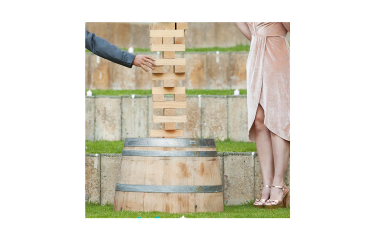 Photograph ofGiant Jenga Yard Game - 54 Pieces