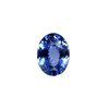  Cornflower blue sapphire  1.010ct oval shape gemstone 