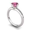 Garnet Elite Queen of Night Solitaire Ring