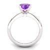Amethyst Artisanal Magic of Love Solitaire Ring