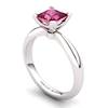 Garnet Artisanal Magic of Love Solitaire Ring