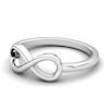 Onyx Infinity Love Ring