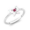Ruby Gatekeeper Butterfly Ring