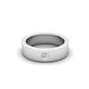 Esteban Sterling Silver White Sapphire Men’s Ring