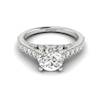 Platinum Brilliant Cut Diamond Engagement Ring Vera
