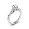 Platinum Brilliant Cut Diamond Engagement Ring Vera