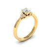 Yellow Gold Brilliant Cut Diamond Engagement Ring Jasmine