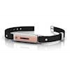 Brilliyond Smart Fitbit Bangle Pink Sapphire White and Rose Gold Jaguar