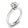 Diamond White Gold Solitaire Engagement Ring Byond