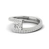 Diamond White Gold Princess Cut Engagement Ring Sheba