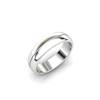 Esteban White Gold Men’s Wedding Band
