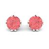 Padparadscha White Gold Gumnut Design
