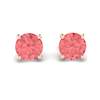 Padparadscha Rose Gold Floral Crown Design