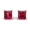 Ruby Rose Gold Magic of Love Stud Earrings