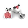 Padparadscha Sterling Silver Watchtower Design