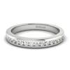 White Sapphire White Gold Eternity Ring New Moon