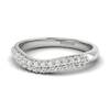 White Sapphire White Gold Eternity Ring Que Sera