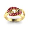 Ruby Yellow Gold Eternity Ring Oasis