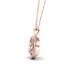 Diamond Rose Gold Fine Gemstone Necklace Dreamtime
