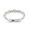 White Gold Wedding Ring Alba