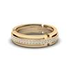 Yellow Gold Wedding Ring Solidity